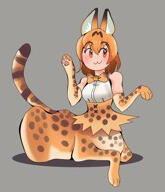 Render of Serval from Kemono Friends
